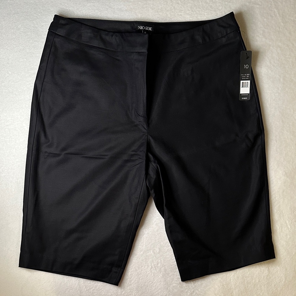 NIC+ZOE Black Onyx Shorts